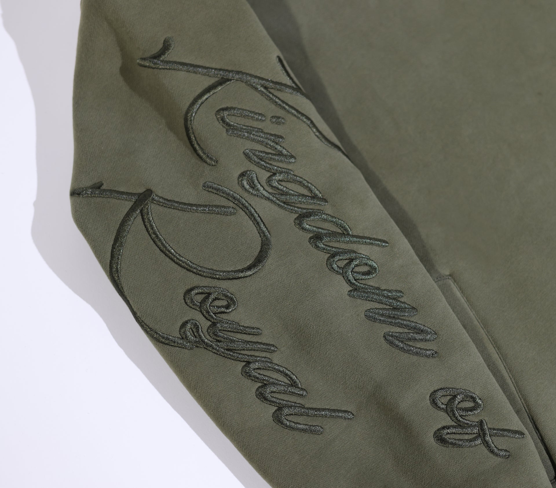 'Kingdom of Royal" Cursive  Embroidery  Hoodie