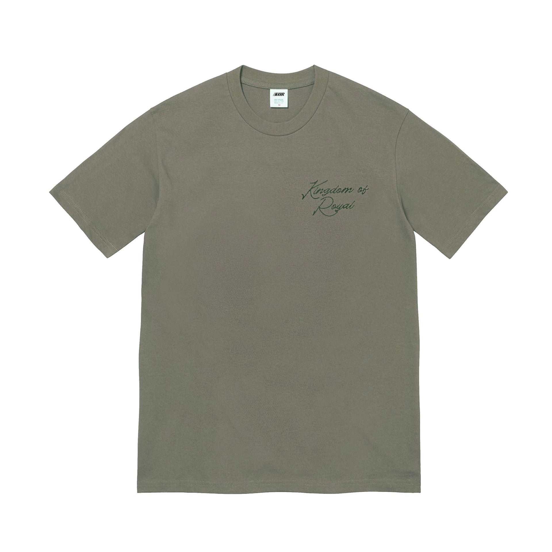 KOR Embroidery Tee Green