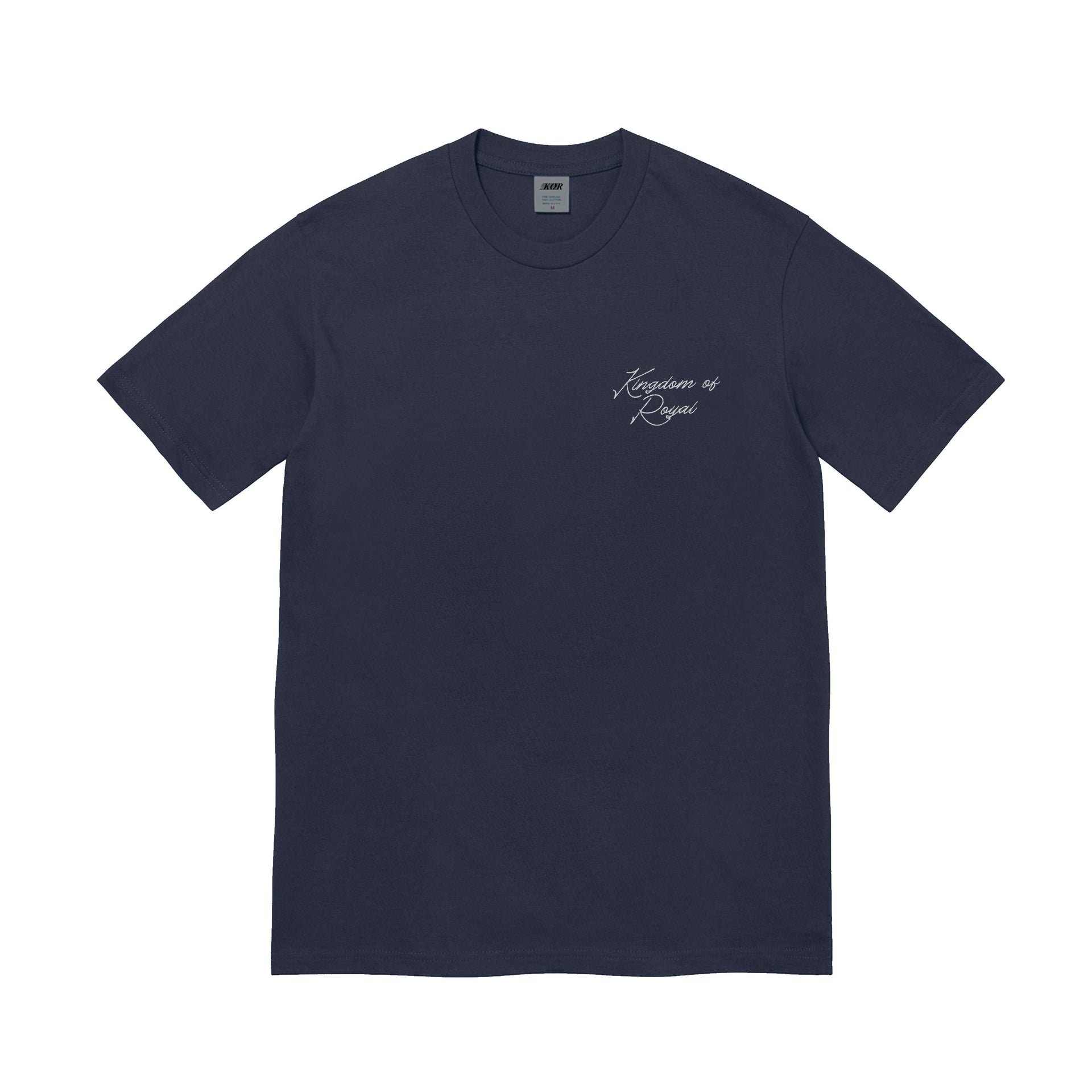 KOR Embroidery Tee Navy