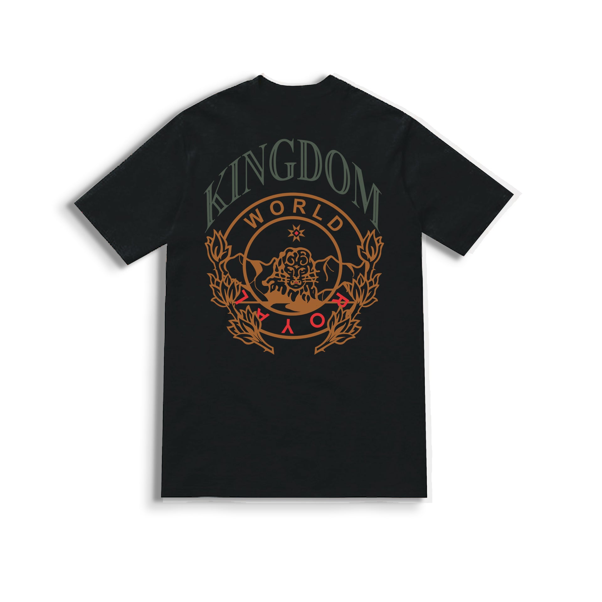 Kingdom World Tee Black