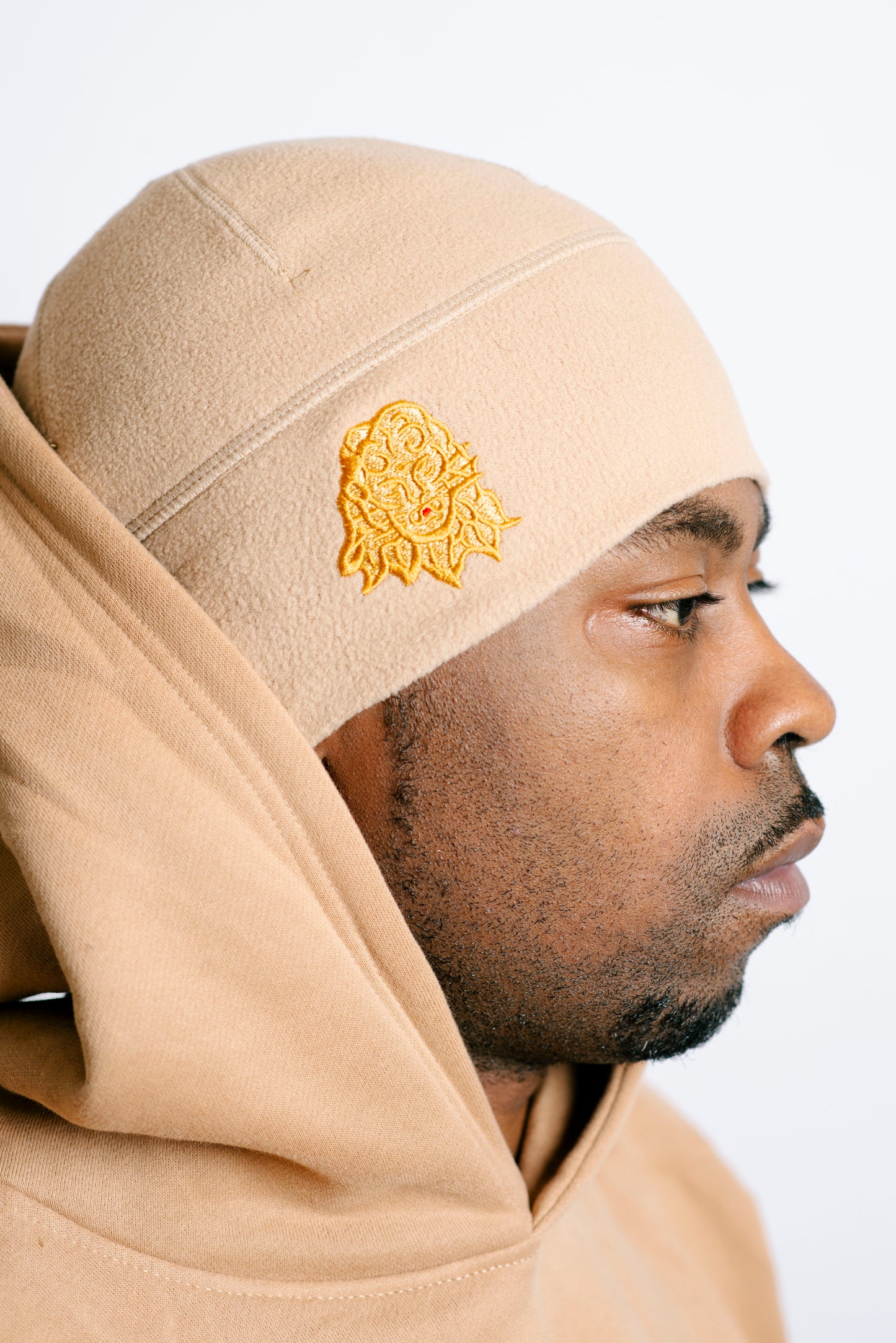 KOR Fleece Embroidered Beanie