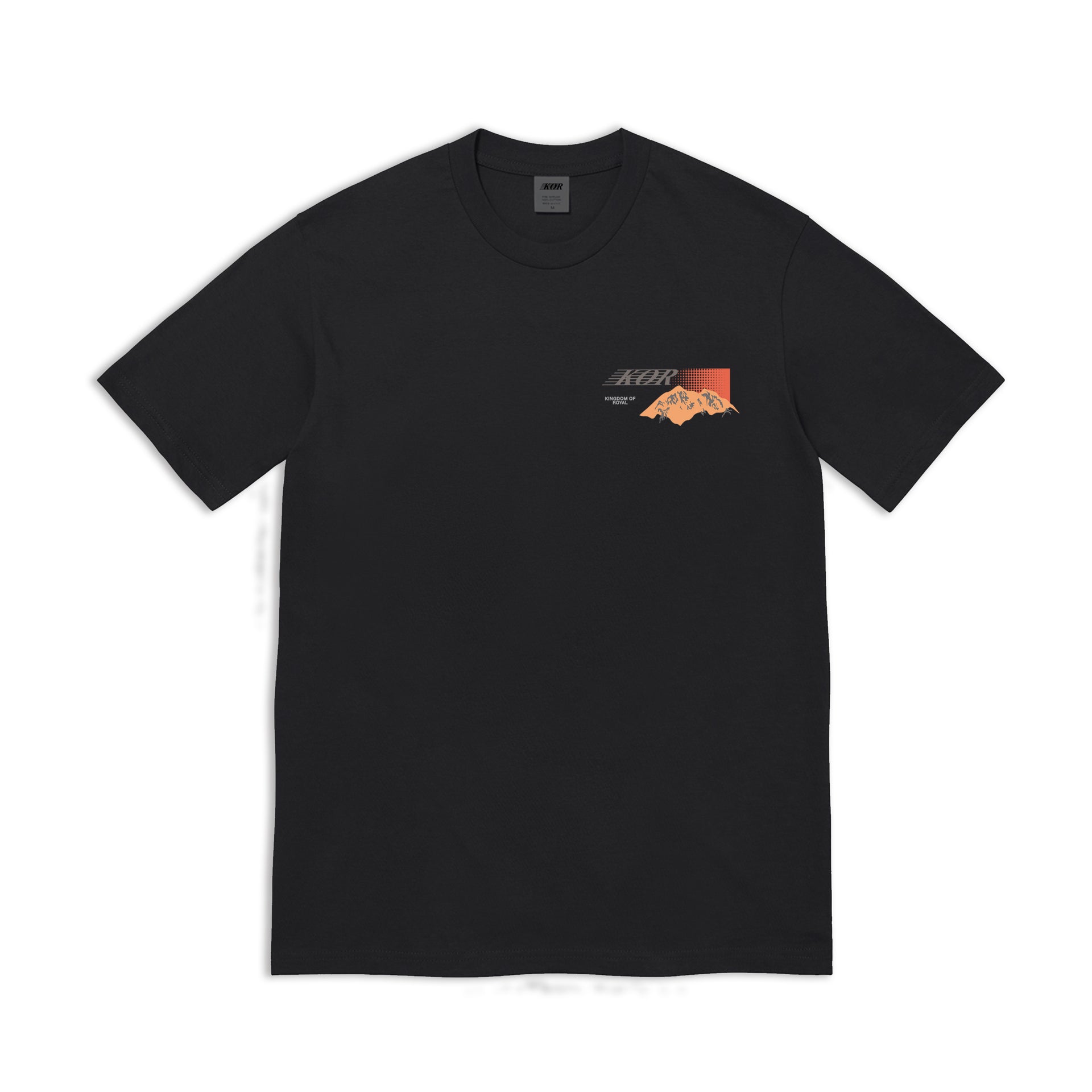 Kingdom Mountain Tee Black