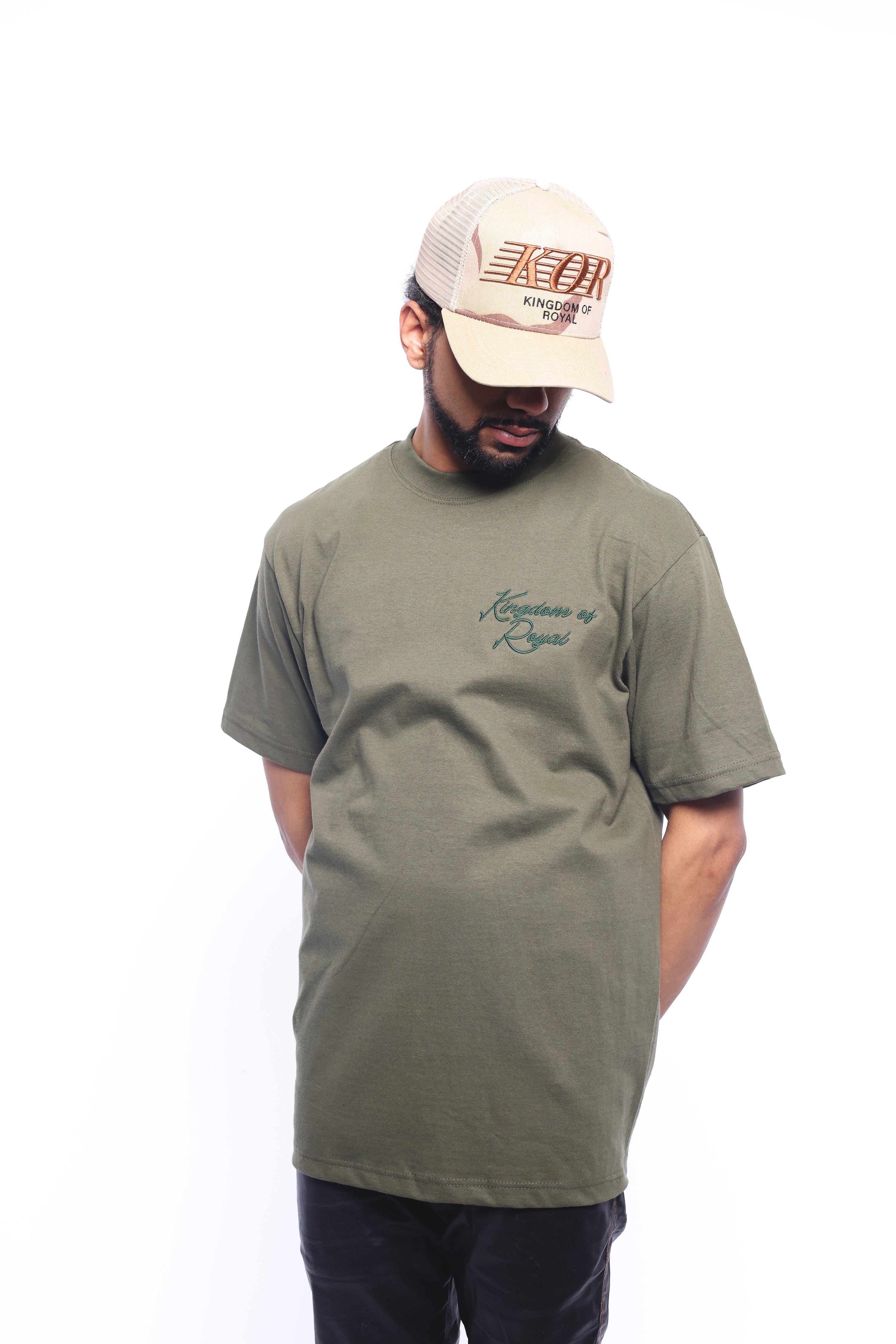 Royal green hot sale t shirt